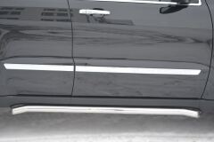 Пороги труба D63 (вариант 1) (секции) для Jeep Grand Cherokee 2012