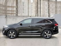 Пороги труба D63 (вариант 2) для Kia Sorento Prime CRDI 2015