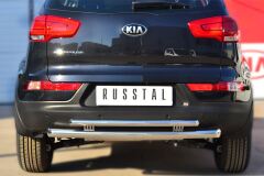 Защита заднего бампера D63 (дуга) D42 (дуга) для Kia Sportage 2010-2015