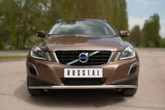 Защита переднего бампера D42 (секции) для Volvo XC 60 2008-2013