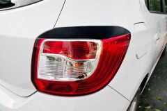 Накладки на задние фонари (реснички) Renault Sandero II 2014-, Sandero Stepway II 2014-