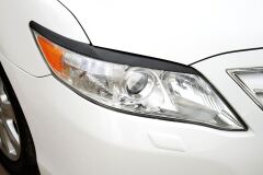 Накладки на передние фары (Реснички) УКОРОЧЕННЫЕ Toyota Camry V40 2009-2011