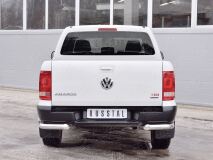 Защита заднего бампера уголки D76 секции-D42 секции для Volkswagen Amarok 2016-