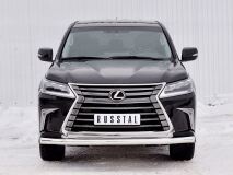 Защита переднего бампера D76 секция для Lexus LX450d-LX570 2015-