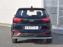 Защита заднего бампера D63 секции для Hyundai Creta 2016-