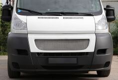 Решётка радиатора с МЕТАЛЛИЧЕСКОЙ сеткой Citroen Jumper Шасси 2006-2013,  Jumper 2006-2013 (250 кузов)