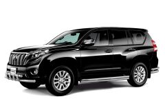 Защита порогов окантовка 51мм (НПС) TOYOTA LAND CRUISER PRADO 150 2013-