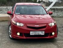 Реснички (накладкина фары) короткие для Honda Accord 8