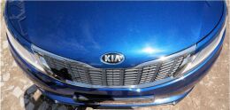 Накладки на передние фары (реснички) для KIA RIO III 2011-2014