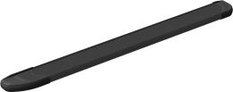 Пороги алюминиевые "Optima Black" 1700 черные LADA XRay 2016-