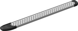 Пороги алюминиевые "Standart Silver" 1700 серебристые LADA XRay 2016-