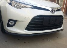 Губа переднего бампера