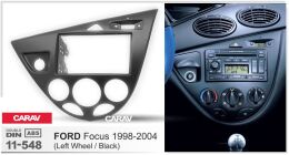 Переходная рамка для установки автомагнитолы CARAV 11-548: 2 DIN / 173 x 98 mm / 178 x 102 mm / FORD Focus 1998-2004