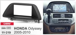 Переходная рамка для установки автомагнитолы CARAV 11-219: 2 DIN / 173 x 98 mm / 178 x 102 mm / HONDA Odyssey 2005-2010