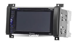 Переходная рамка для установки автомагнитолы CARAV 11-514: 2 DIN / JEEP Grand Cherokee 2011-2013 / DODGE Durango 2011-2013