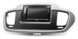Переходная рамка для установки автомагнитолы CARAV 11-515: 2 DIN / 173 x 98 mm / 178 x 102 mm / KIA Sorento (UM) 2014+