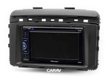 Переходная рамка для установки автомагнитолы CARAV 11-658: 2 DIN / 173 x 98 mm / 178 x 102 mm / KIA Sorento (UM) 2014+