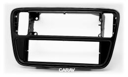 Переходная рамка для установки автомагнитолы CARAV 11-312: 1 DIN / 182 x 53 mm / SKODA Citigo 2012+ / VOLKSWAGEN up! 2012+ / SEAT Mii 2012+