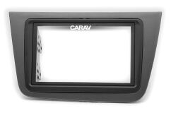 Переходная рамка для установки автомагнитолы CARAV 11-582: 2 DIN / 173 x 98 mm / 178 x 102 mm / SEAT Altea 2004-2015, Toledo 2004-2009