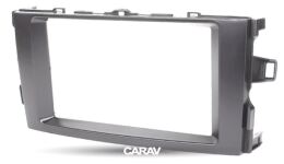 Переходная рамка для установки автомагнитолы CARAV 11-110: 2 DIN / 173 x 98 mm / TOYOTA Auris 2006-2012