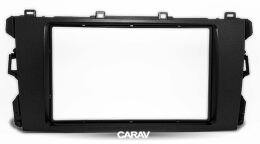 Переходная рамка для установки автомагнитолы CARAV 11-245: 2 DIN / 173 x 98 mm / 178 x 102 mm / BYD G3 2009-2014