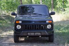 Решетка радиатора без сетки Lada (ВАЗ) Нива Urban ШАГРЕНЬ