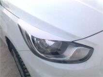 Реснички на фары для Hyundai Solaris (2010-2013)
