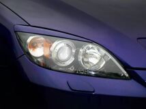 Реснички короткие на фары на Mazda 3 hatchback
