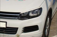Реснички на фары для VW Touareg NF (2nd generation) 2010-