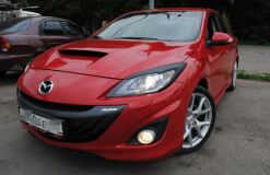 Накладки на фары (реснички) для Mazda 3 HB