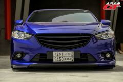 КЛЫКИ ПЕРЕДНЕГО БАМПЕРА VAR №2 LITE STYLE MAZDA 6 / ATENZA GJ (2012-2018)