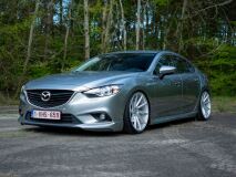 КЛЫКИ ПЕРЕДНЕГО БАМПЕРА VAR №2 LITE STYLE MAZDA 6 / ATENZA GJ (2012-2018)