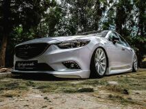 КЛЫКИ ПЕРЕДНЕГО БАМПЕРА VAR №2 LITE STYLE MAZDA 6 / ATENZA GJ (2012-2018)