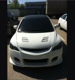 Реснички на фары для Honda Civic 4d 2006-2012 фигурные 