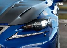 Реснички на фары Lexus IS (lll) 2013-2016 (АБС)