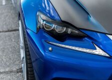 Реснички на фары Lexus IS (lll) 2013-2016 (АБС)