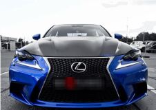 Реснички на фары Lexus IS (lll) 2013-2016 (АБС)