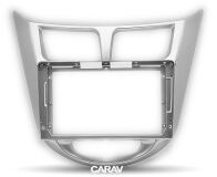 Переходная рамка для установки автомагнитолы CARAV 22-105: 9" / 230:220 x 130 mm / HYUNDAI i-25, Solaris, Verna 2010-2017 / DODGE Attitude 2011-2014