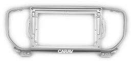 Переходная рамка для установки автомагнитолы CARAV 22-599: 9" / 230:220 x 130 mm / KIA Sportage (QL) 2015-2018; KX5 2016-2018