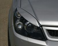 Реснички на фары узкие для Opel Astra H 2004-2011