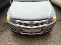 Реснички на фары узкие для Opel Astra H 2004-2011