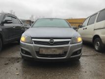 Реснички на фары узкие для Opel Astra H 2004-2011