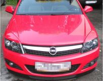 Реснички на фары для Opel Astra H 2005-2015 широкие