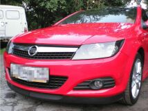 Реснички на фары для Opel Astra H 2005-2015 широкие