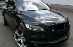 Реснички на фары для Audi Q7 2005-2015