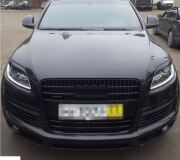 Реснички на фары для Audi Q7 2005-2015
