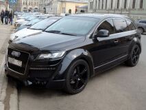 Реснички на фары для Audi Q7 2005-2015