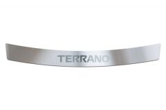 Накладка на задний бампер (НПС) Nissan Terrano с 2014