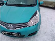 Реснички на фары NISSAN NOTE E11 2008-2014