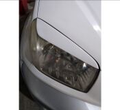 Реснички на фары для Toyota Rav4 ACA20 рестайлинг 2003-2005